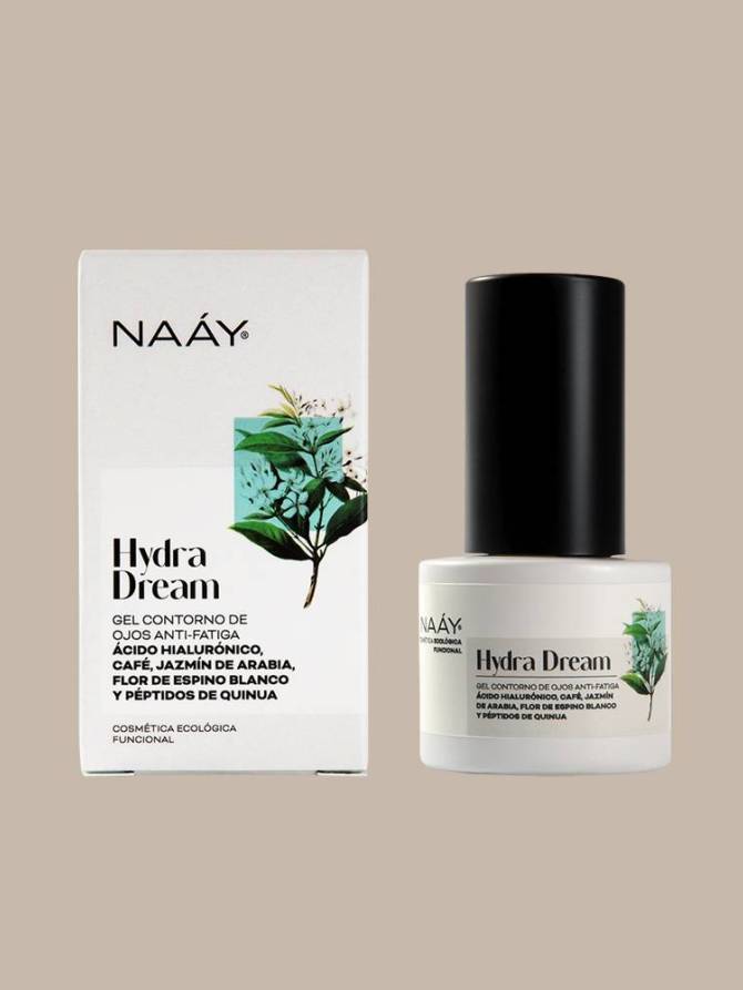 Gel Contorno de Ojos para Bolsas y Ojeras con Cafeína | NAAY